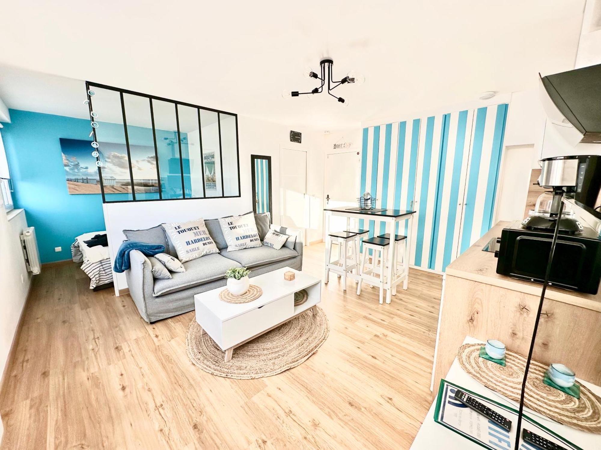 La Cabine D Hardelot Plage A 3Mn A Pied Neufchâtel-Hardelot Exteriör bild